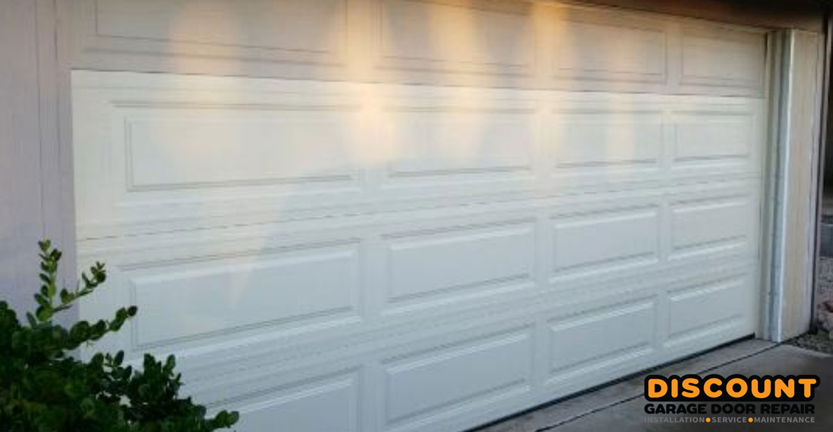 replace garage door after crash